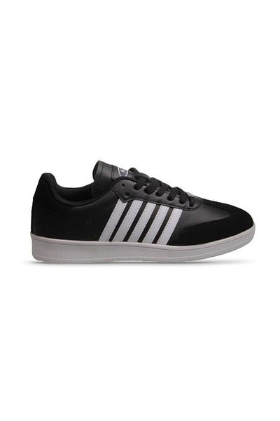 M.P. Mp 242-1558 Μαύρο Λευκό Unisex Lace-Up Αθλητικά Παπούτσια