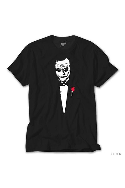 Z zepplin Jokr Godfather Black T-Shirt