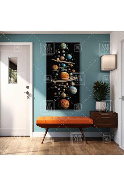 SML TABLO Güneş Sistemi Gezegenleri Mars Merkür Venüs Dünya Satürn Halkaları ...