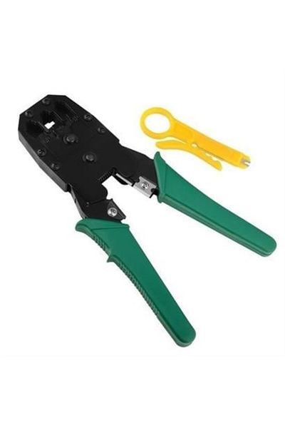 AlbiShoes 3 in 1 Modular Cable Crimping, Peeling and Cutting Pliers Id:2829