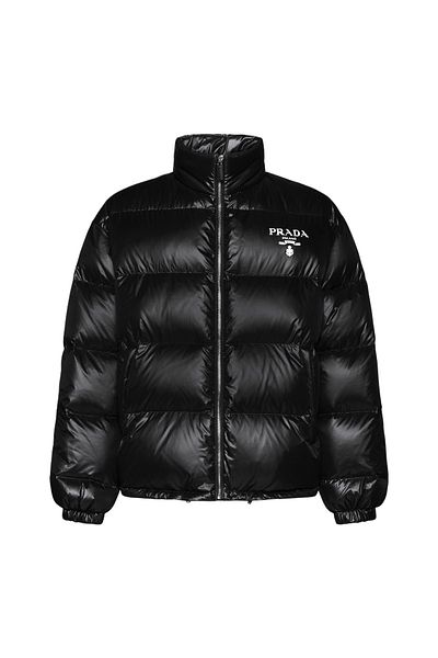 Prada Sport معطف منتفخ من النايلون مبطن