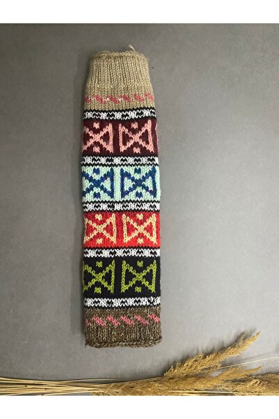 MESKSTORE El Örgüsü Tozluk Sıcak Tutan Yumuşacık Kışlık Tozluk Geniş Kalıptır