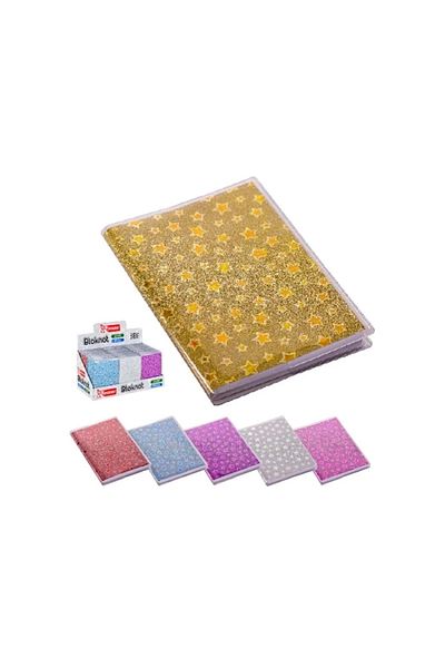 Mikro Starry Lined Micro NT-214 Notepad - 13x9cm, 64 YP
