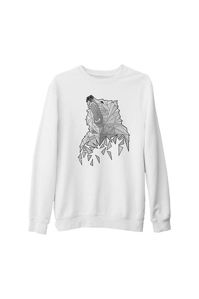 Lord T-Shirt Unisex White Thick Sweatshirt