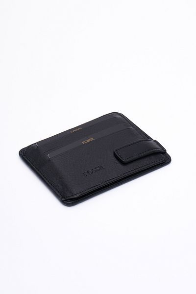 Fossil Men's Card Holder Wallet 8001 - Genuine Real Leather