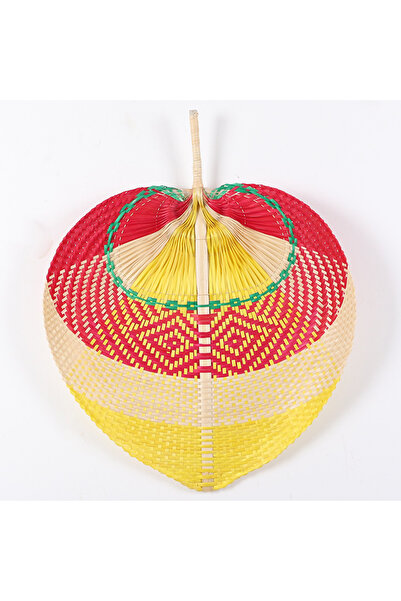 Mylamp Bambu Renkli 45x60 cm. Yelpaze