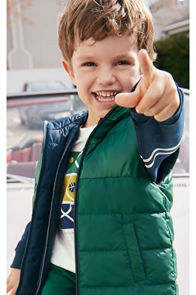 MAYORAL Boy's Double Sided Anorak Vest