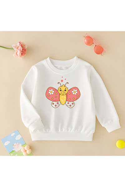 CDA Slatka ružičasta majica sa leptirom, unisex, za bebe, devojčice i dečake,...