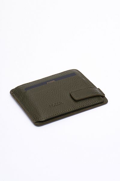 Fossil Men's Card Holder Wallet 8001 - Genuine Real Leather