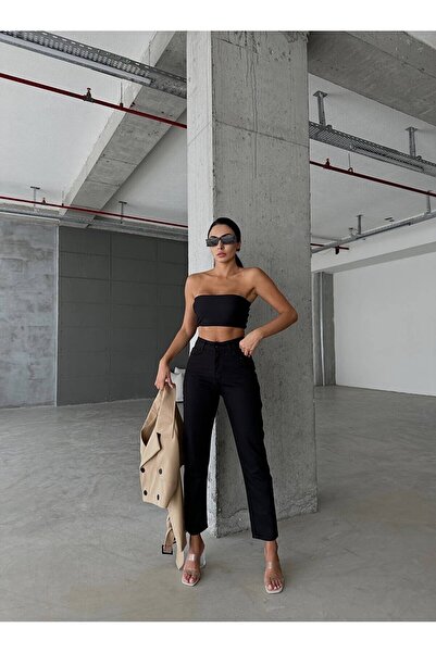 MAKRAS EXCLUSIVE A142191 جينز موم جين عالي الخصر من سيمبلاك للموسم الجديد، بن...