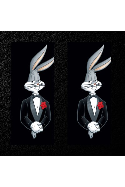 HMNL ARAÇ KAPI DİREĞİ KAPLAMA FOLYOSU - UV BASKILI - 2'Lİ SET - 50X24 CM