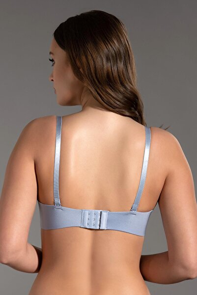 C&City Unsupported Laser Soft Cap Strapless C16050 Light Blue