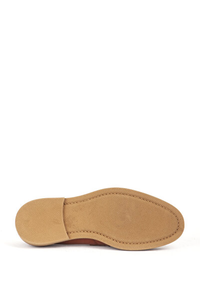 Dericlub Men's Classic Loafer - Genuine Leather, Tan242025