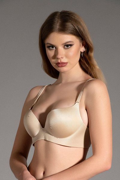 C&City Υποστηριζόμενο Laser Soft Cup Bra C16045 Skin