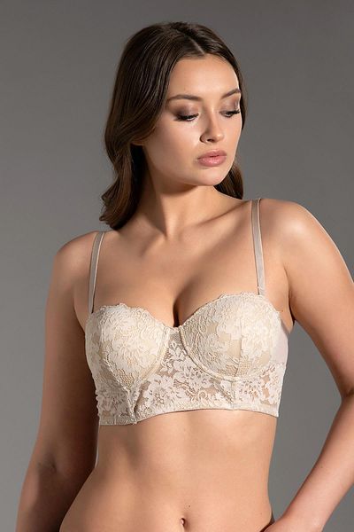 C&City Unterstütztes trägerloses Bustier C15120 Skin