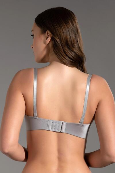 C&City Podporovaná laserová měkká čepice bez ramínek C16055 šedá