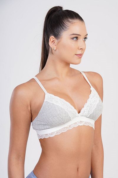 C&City Bralette-BH C18130 Ecru