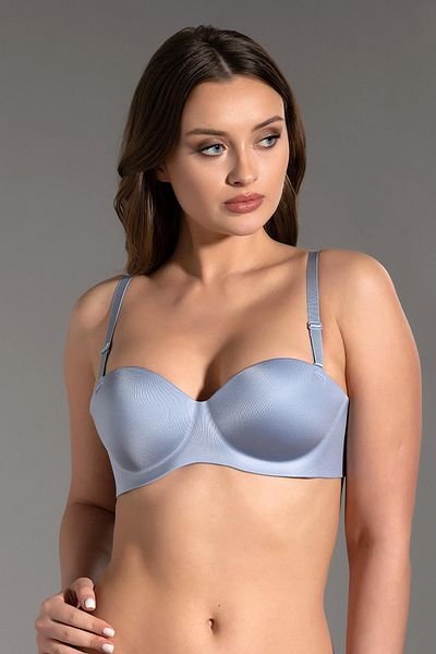 C&City Nicht unterstützte Laser Soft Cap Strapless C16050 Hellblau