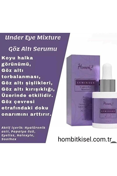 Homm Bitkisel Yoğun Etkili Leke Serumu Homm Bitkisel 30 ml