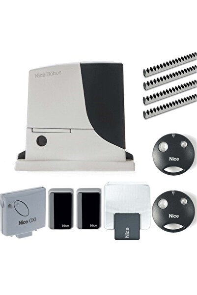 NİCE Nice Robus 400 Kg Taşıma Kapasiteli Yana Kayar Bahçe Kapı Motoru