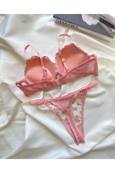 SİLVER MİRROR Set de lenjerie intimă Sirius Supported Brode Sutien și chiloți