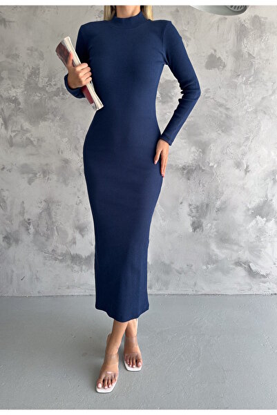 MaxiMor Women's Mock Neck Corded Fabric Stretch Fabric Ribbed Knit fabric hij...