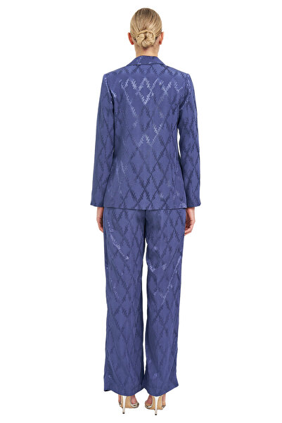 UTOPIAN Desenli Kruvaze Ceket