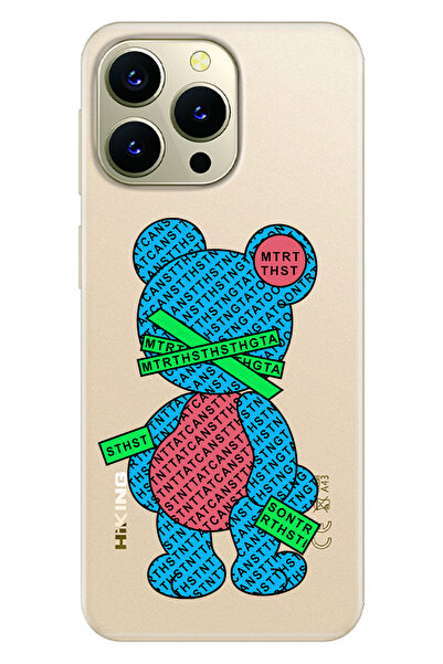 HİKİNG A43 / A48 Uyumlu Kılıf Baskılı Desenli Silikon Kayıp Ayıcık