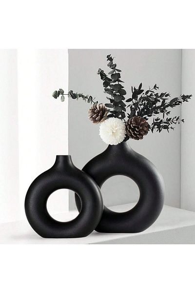 Luthien Ring Vase - Decorative Double Vase