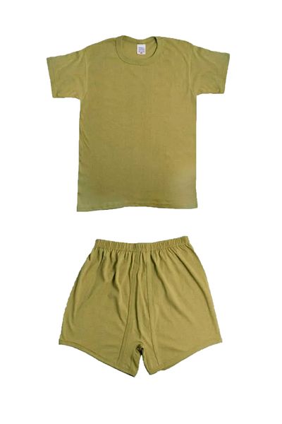 Pi Giyim Σετ 12 στρατιωτικών εσώρουχων Boxer Long Johns Recruit Paid Soldier Σετ εσώρουχα τυπικό χρώμα
