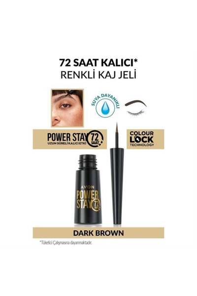 AVON Power Stay Uzun Süre Kalıcı Kaş Renklendiricisi Brunette