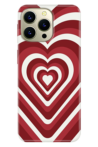 HİKİNG A43 / A48 Uyumlu Kılıf Baskılı Desenli Silikon Kalp