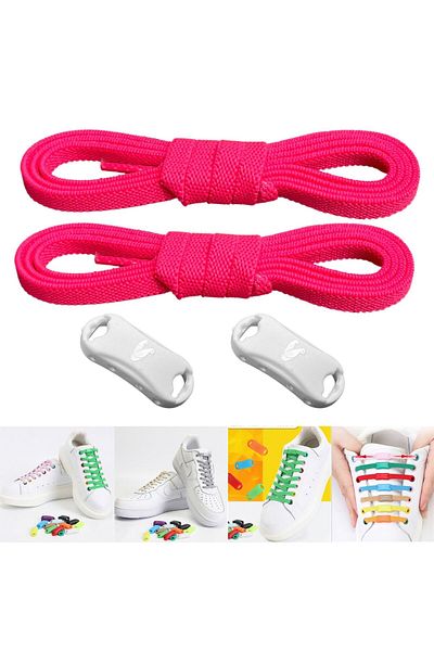 YeferStore Takbırak Smart Elastic Laces - 1 Pair Set