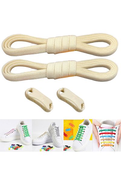 YeferStore Takbırak Smart Elastic Laces - 1 Pair Set