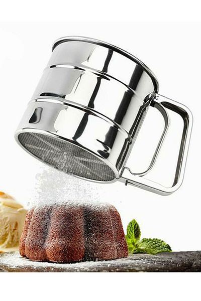 Rasanet Metal Flour Sieve Small Size 1015-K
