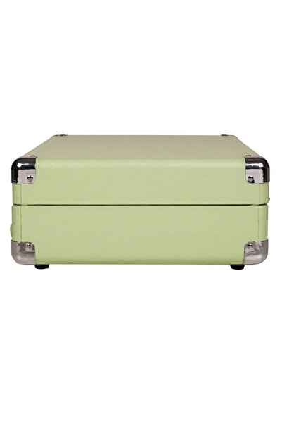 Record Master St14012 Retro Pikap Plak Çalar - Yeşil - Bluetooth, Şarj - 3 Devir - Universal Iğneli