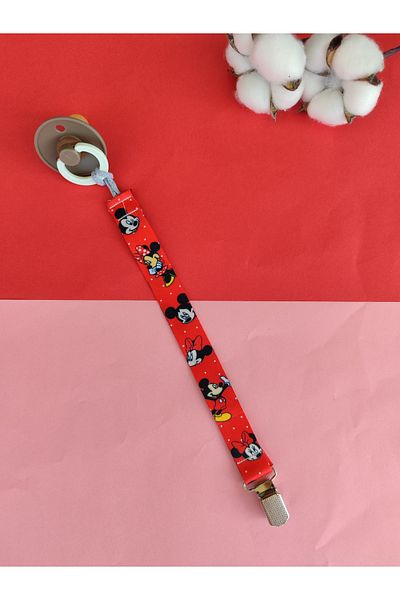 3Baby Single Minn Pacifier Strap - Chain and Holder Set
