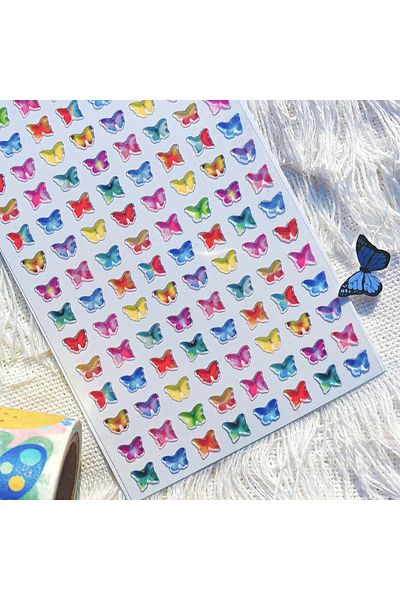 Bigpoint Pack of 15 Butterfly Stickers