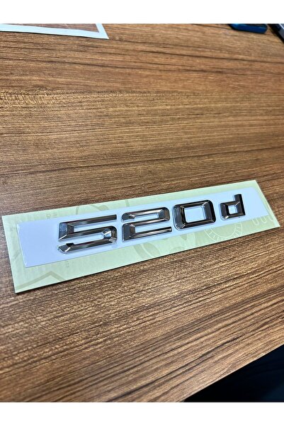 Genel Markalar BMW 5 SERİSİ UYUMLU E34 E39 E60 F10 F18 G30 520d YAZI