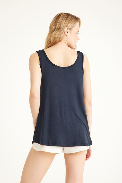 EFFE 2 Pieces A-Line Cotton Thick Strap Athlete T-Shirt