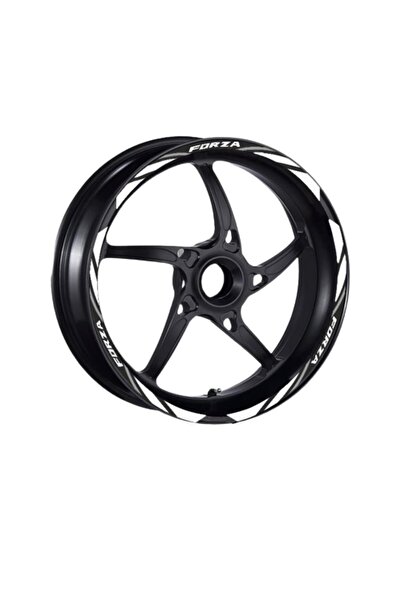 Genel Markalar Reflektör Beyaz I Forza Uyumlu 1 Set Jant Şeridi