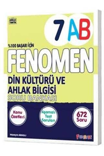 Fenomen Yayıncılık 7. Sınıf Din Kültürü Ve Ahlak Bilgisi Konu Özetli Soru Ban...