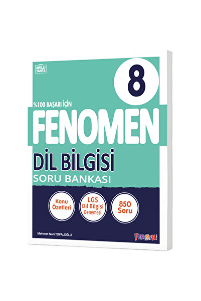 Fenomen Yayıncılık 8. Sınıf Lgs Dil Bilgisi Fenomen Soru Bankası