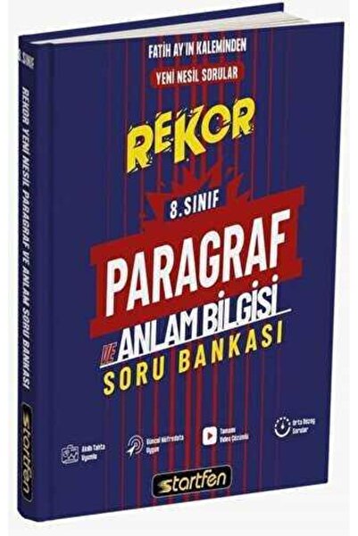 Yayınları 8. Sınıf Paragraf ve Anlam Bilgisi Rekor Soru Bankası