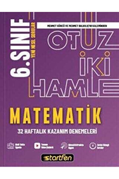 Genel Markalar Yayınları 6. Sınıf - Matematik 32 Hamle Kazanım Denemeleri