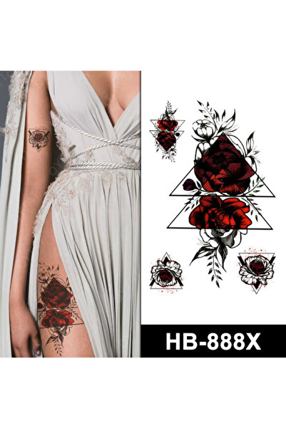 GLANZEND Gerçek Dövme Görünümlü Kartal Modelli 3 Boyutlu Tattoo Geçici Dövme