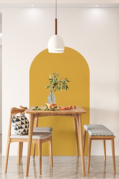 KanvasSepeti Kendiliğinden Yapışkanlı Kumaş Kanvas Dokulu Duvar Kağıdı Bohem ...