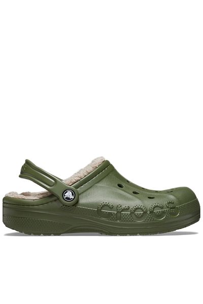 Crocs Baya Lined Clog Furry Home and Outdoor Slippers