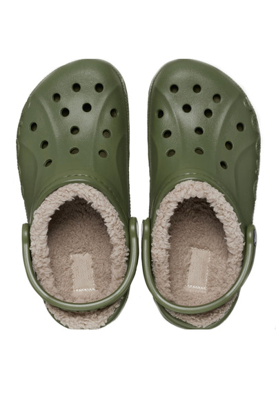 Crocs Baya Lined Clog Kürklü Ev Dışarı Terlik