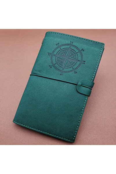 Skygo Leather Compass Notebook